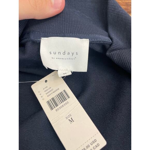 NWT Anthropologie Sundays by wearesundays Women's Blue Sasha Dress Size Medium - Picture 4 of 7